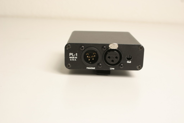 Production intercom bottom view